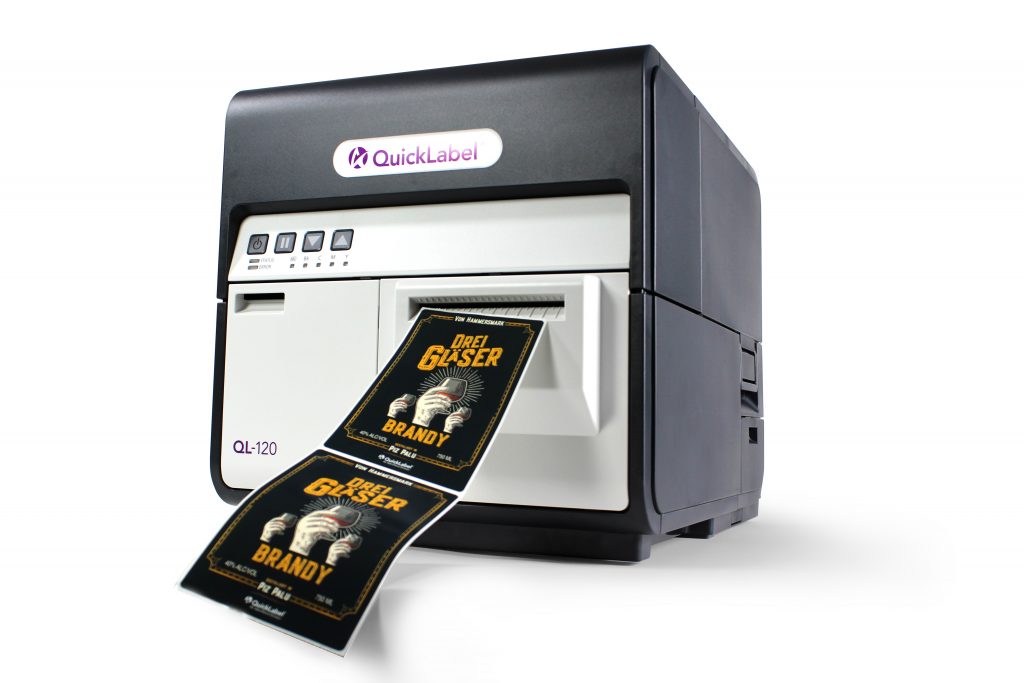 Kiaro! QL-120 Professional Tabletop Digital Label Printer